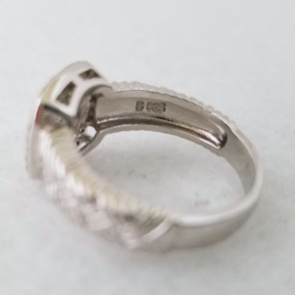 HOST PICK!!! 💚 Sterling Silver Green Spinel Ring - Picture 6 of 8